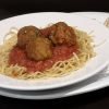 Spaghettini boulettes